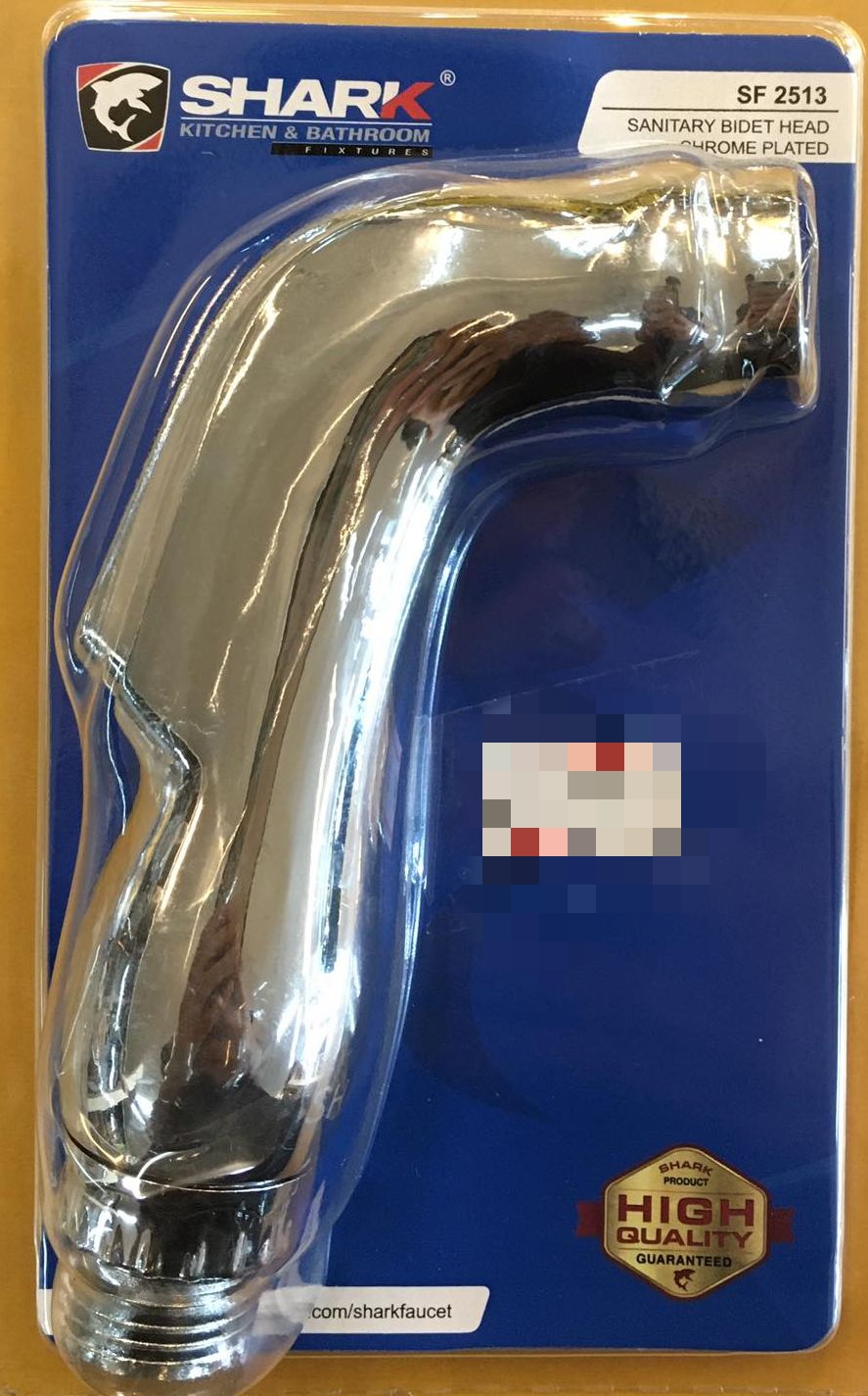 Shark Sanitary Bidet Head Chrome Plated