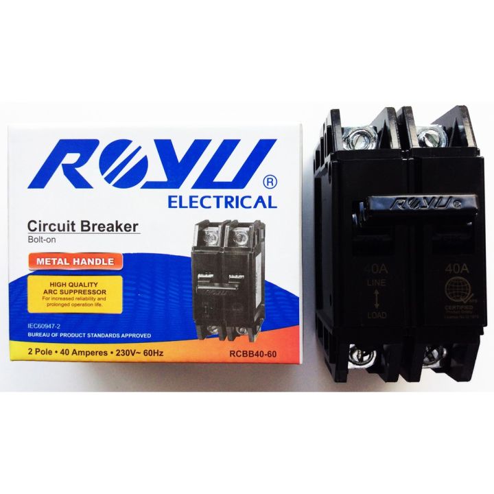 Royu Electrical Circuit Breaker Metal handle