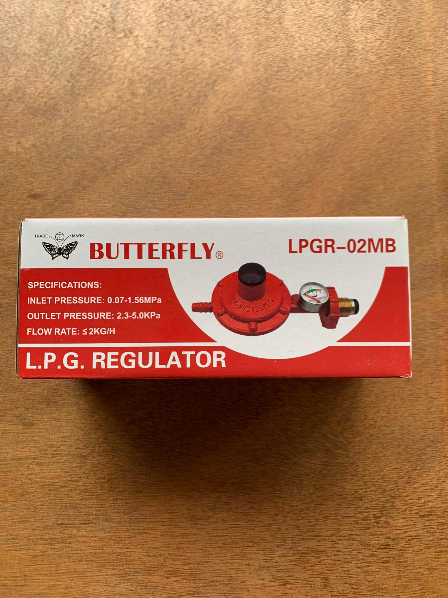 Butterfly L.P.G Regulator