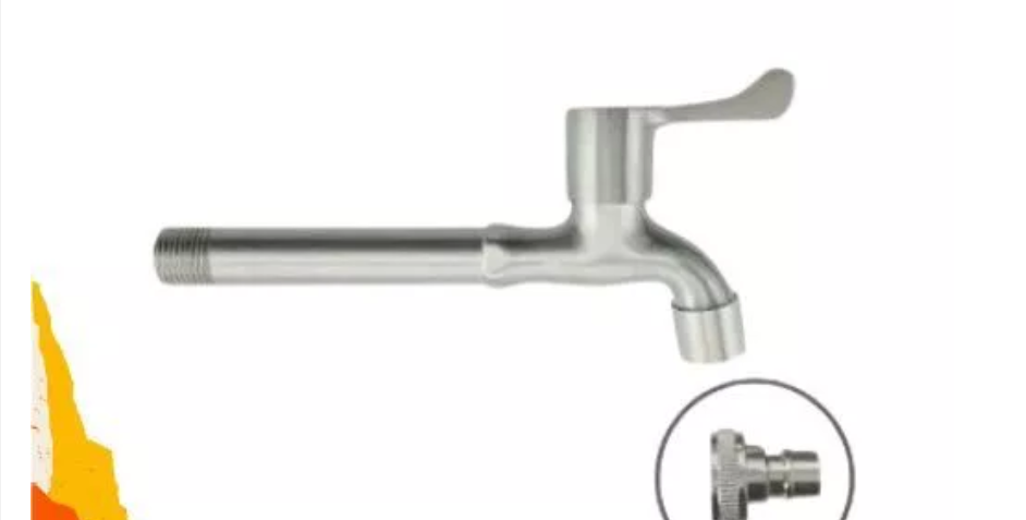 Shark Wall Faucet Stainless